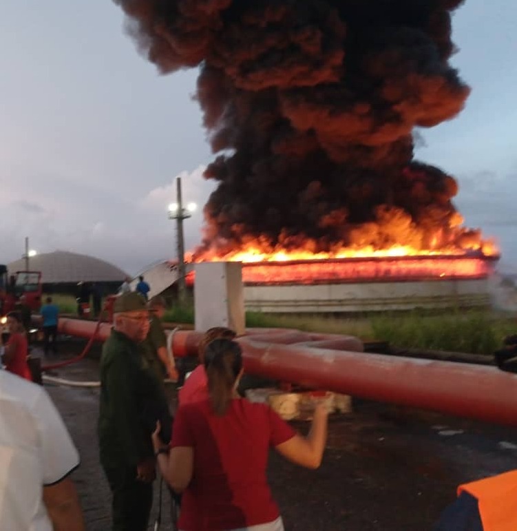 cae rayo en cuba