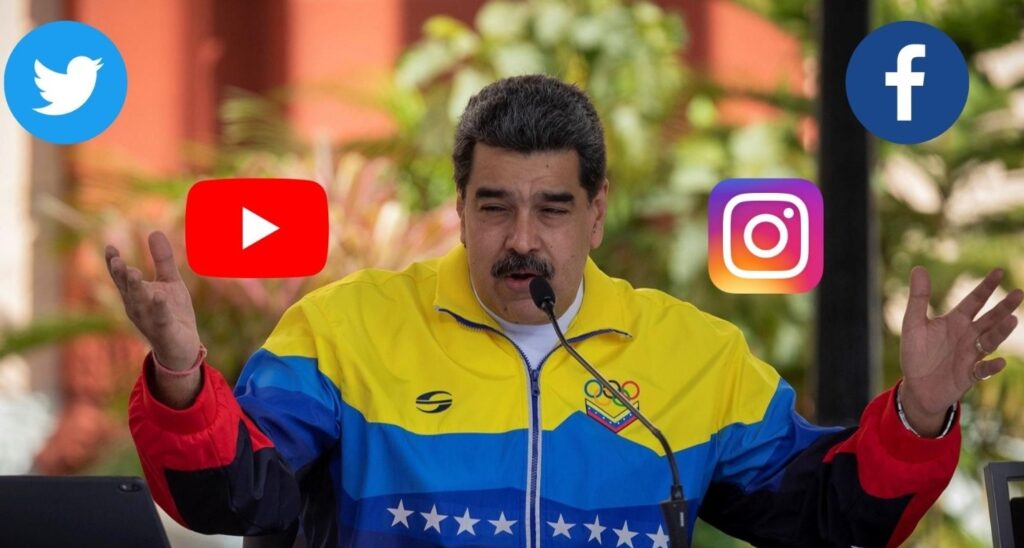 Maduro critica Redes Sociales: control de narrativa y comunicación